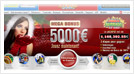 Homepage of the casino All Slots Casino