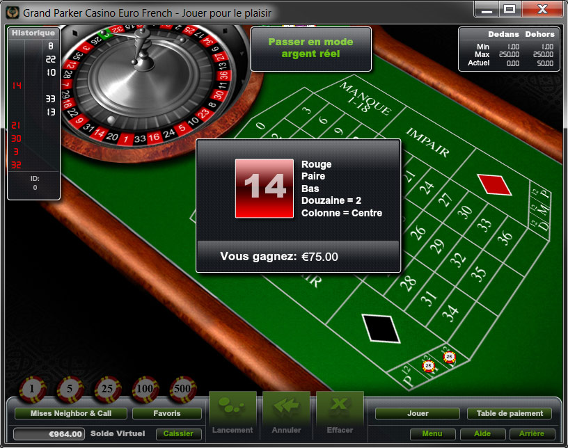 Roulette tournament 2013