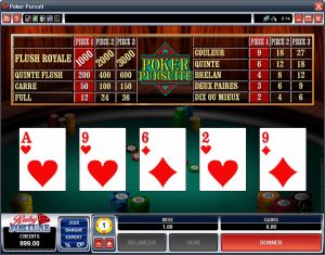 Ruby Fortune Video Poker