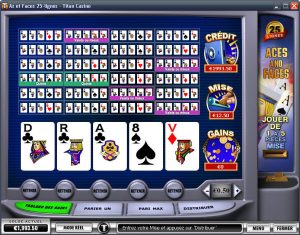 Titan Casino Video Poker